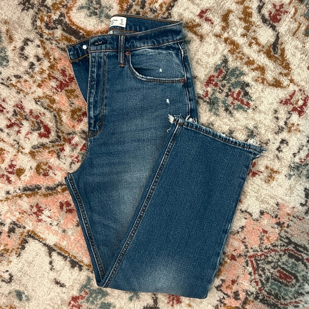 ✨NWOT✨Abercrombie Curve Love Ankle Straight